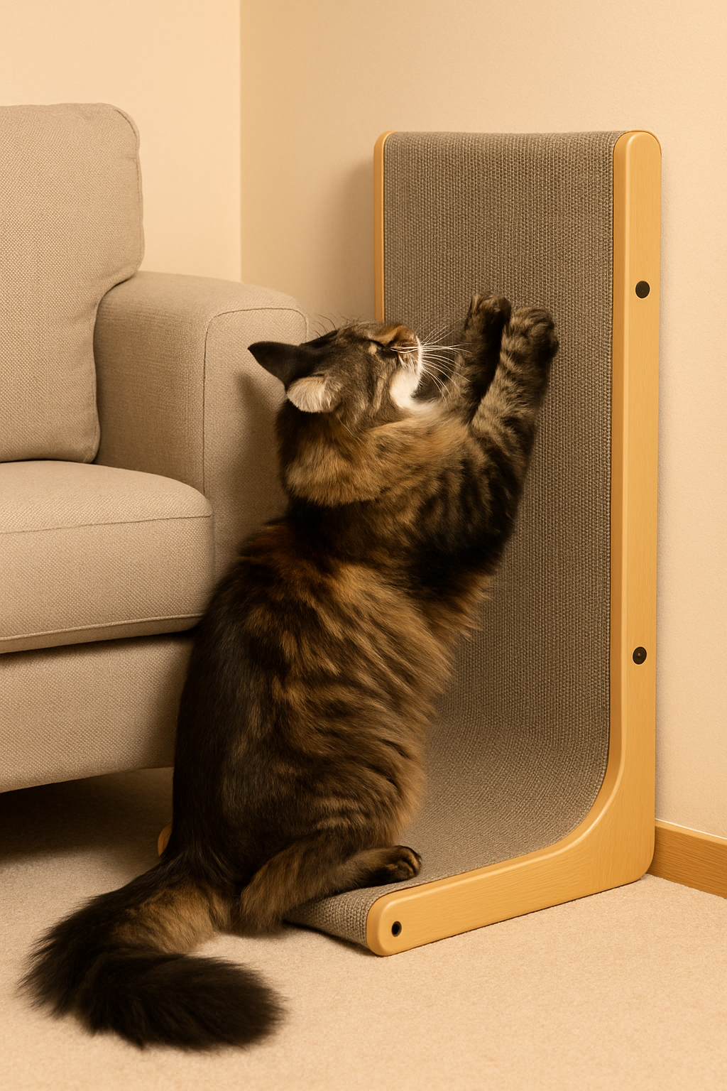 L Shape Cat Scratcher
